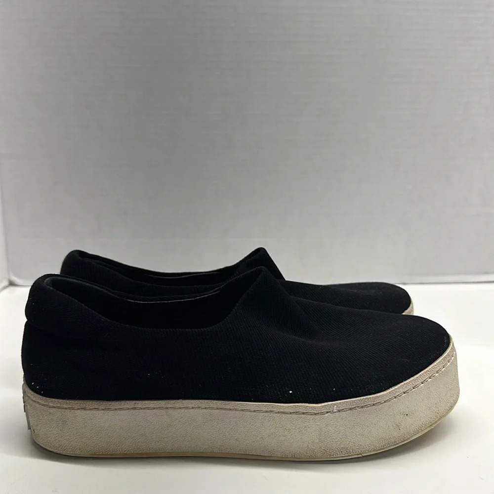 Opening Ceremony Cici Sneakers Platform Slip On Shoes Black White Size 39 US 9 - Picture 2 of 9